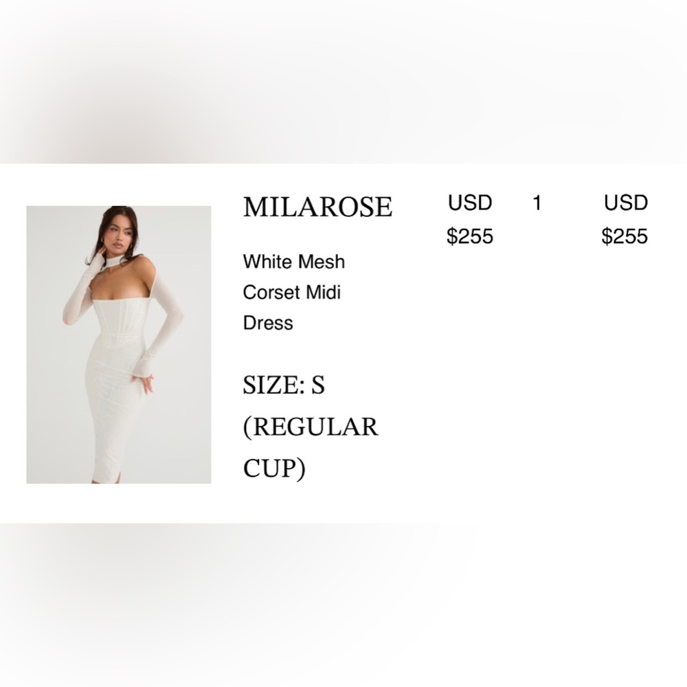House Of CB- MILAROSE DRESS